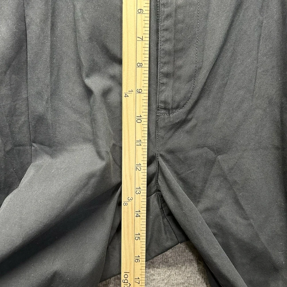 Polo Ralph Lauren Mens Black Classic Chino Pants 42x32 100% Cotton‎